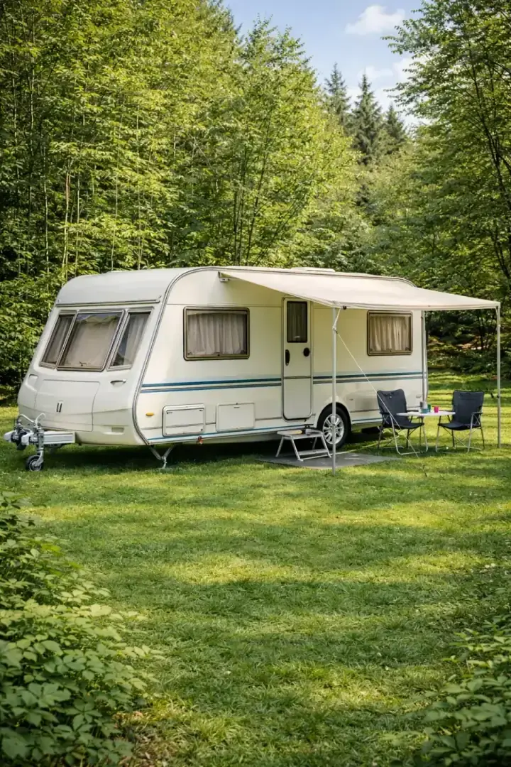 Caravane
ou grande tente
